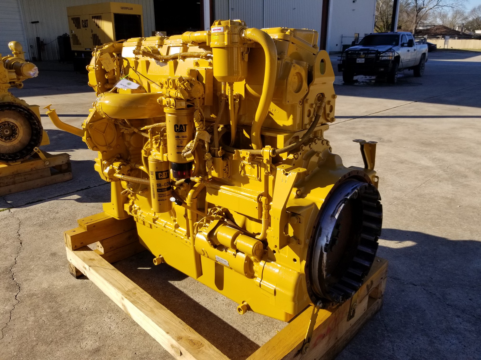 CAT C18 630HP Engine (5) React Power Solutions