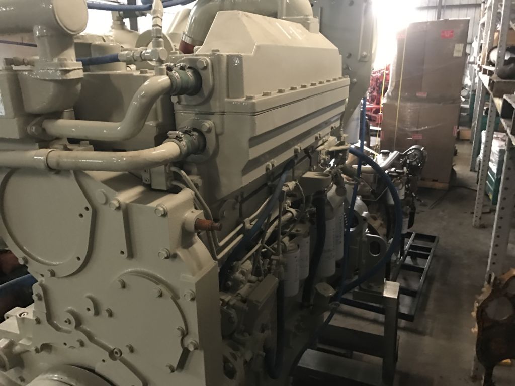 Rebuilt KTA19 Marine Propulsion Engine React Power