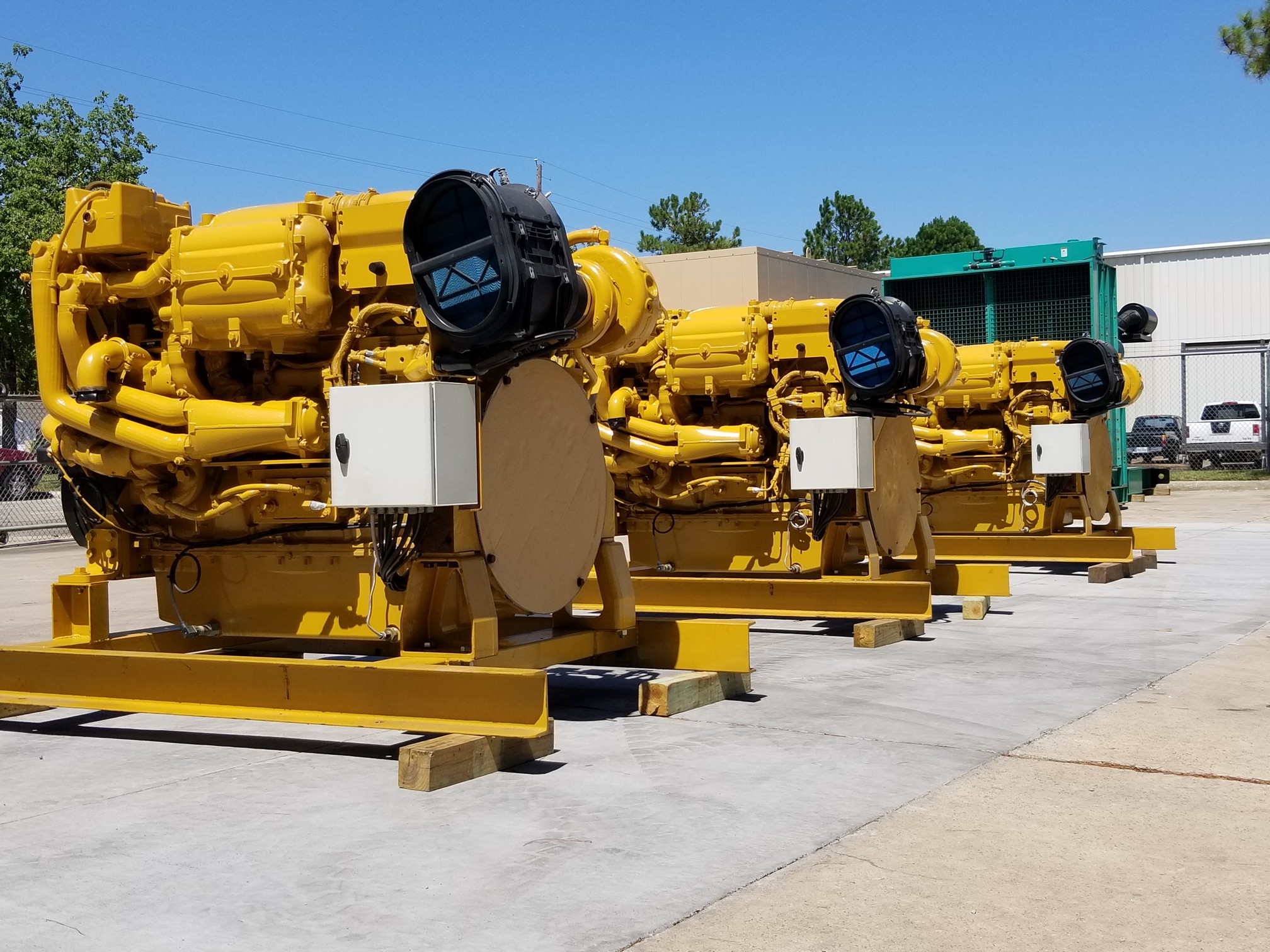 industrial generators, react power solutions, company info, houston, tx