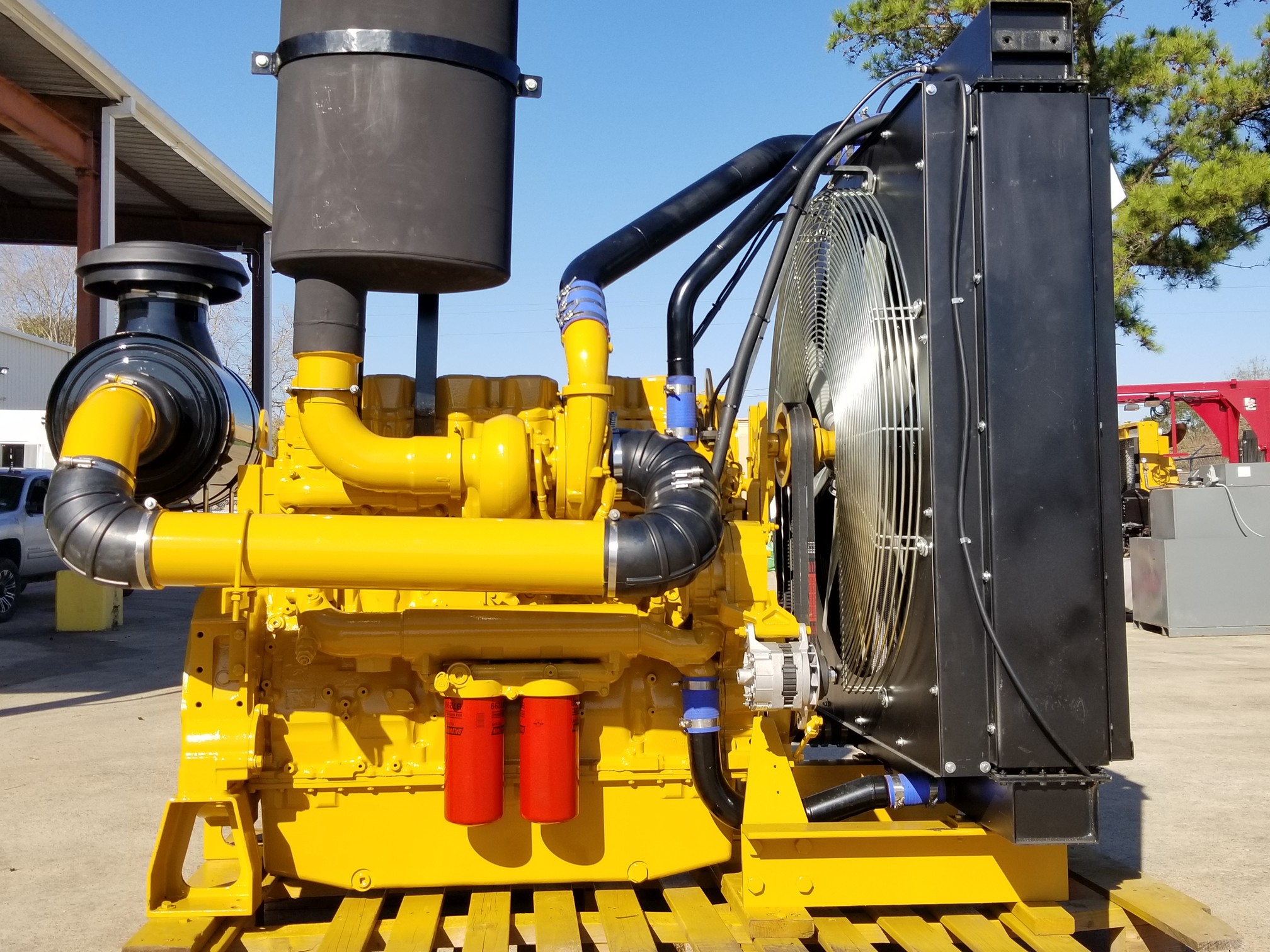 Rebuilt CAT C18 Engine (11) React Power Solutions