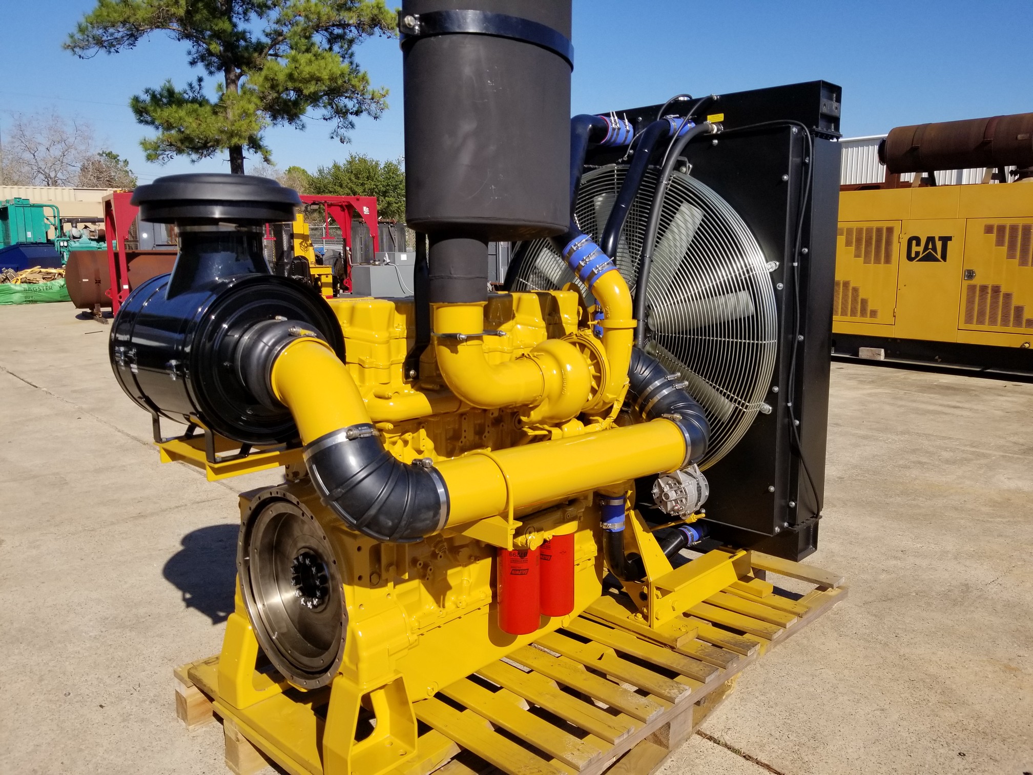 Rebuilt CAT C18 Engine (3) React Power Solutions