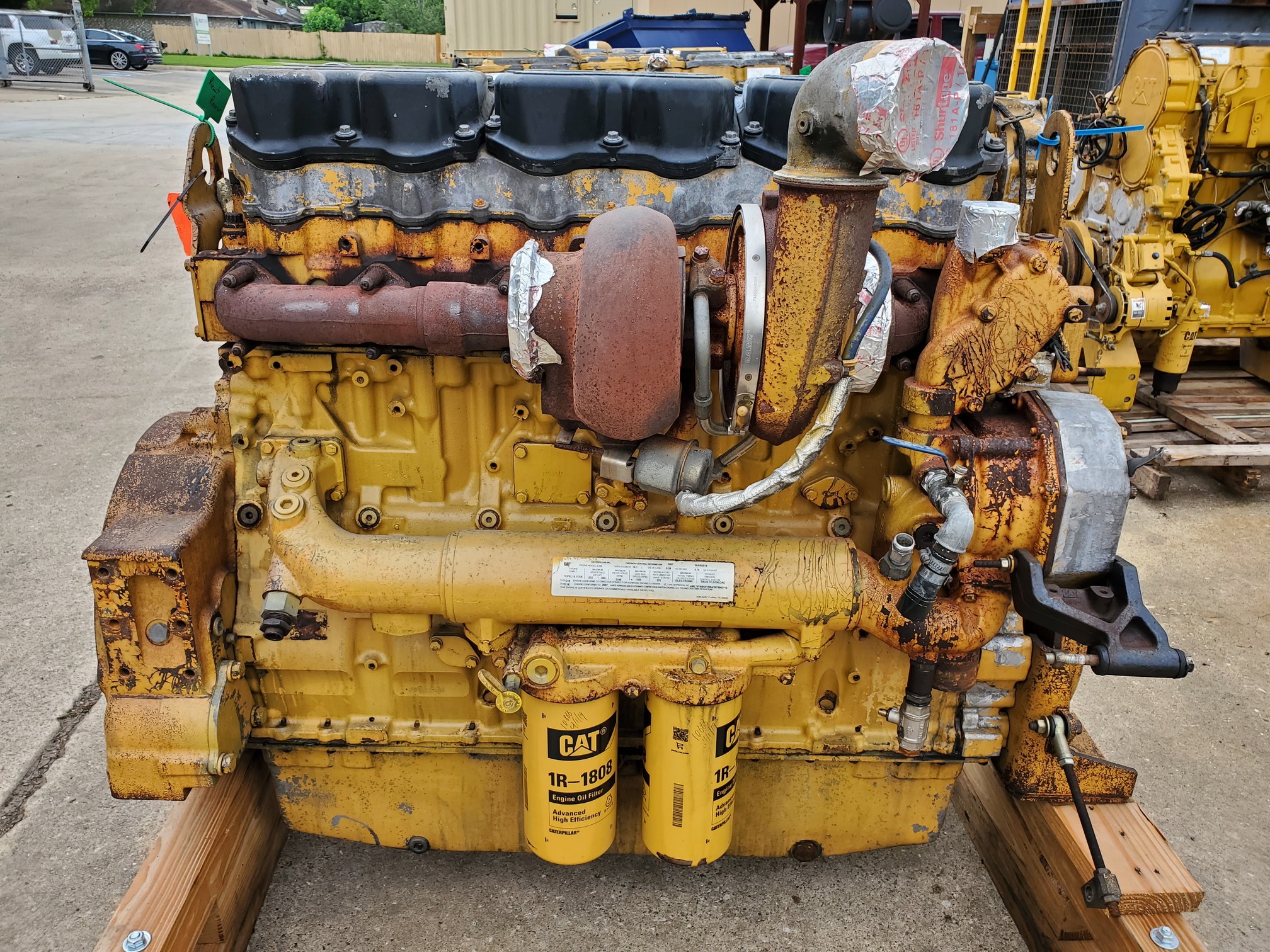 Used CAT C18 Industrial Engine React Power Solutions