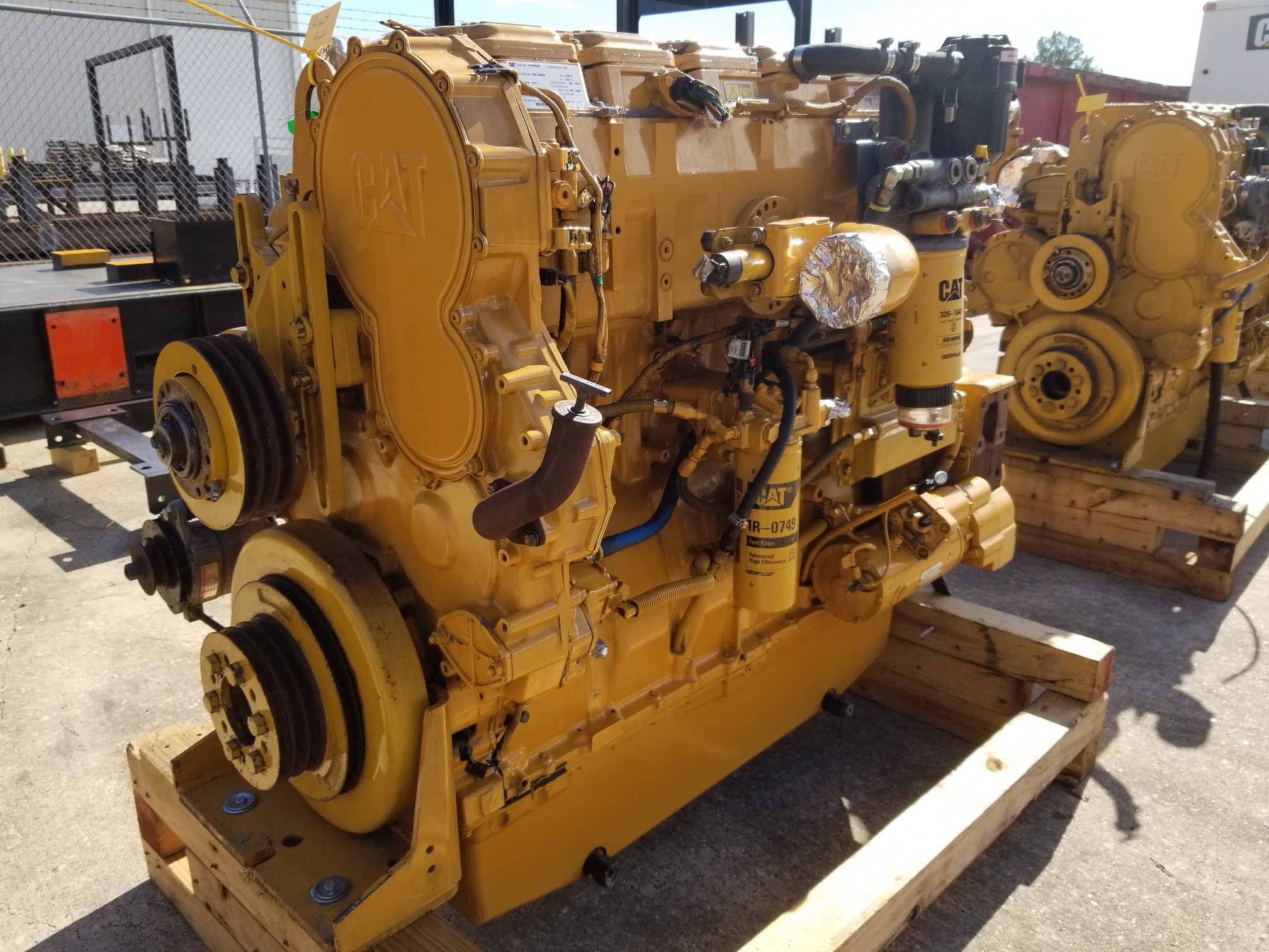 Used CAT C18 Industrial Engines and Generators React Power React Power Solutions