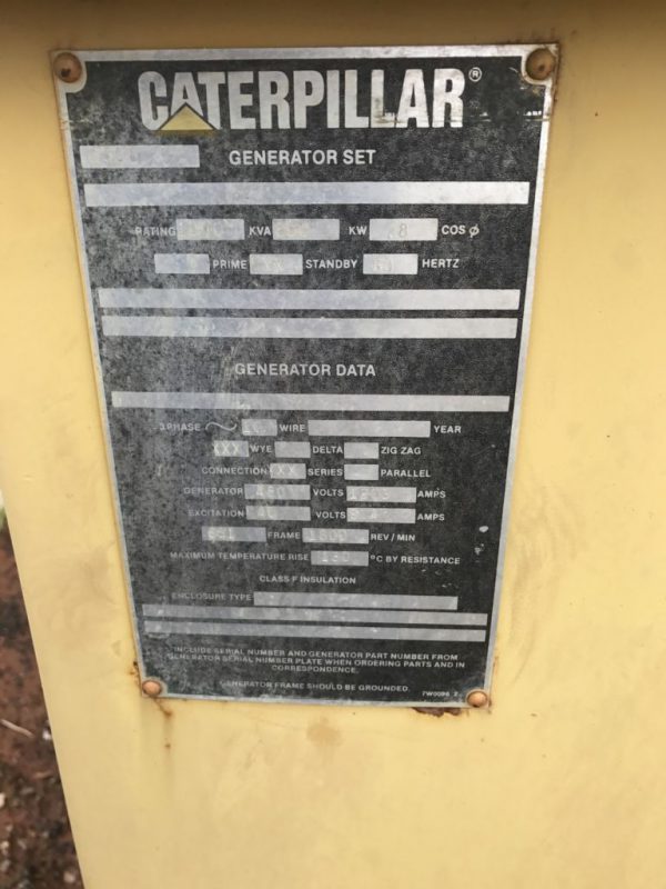 CAT SR Frame Generator End x