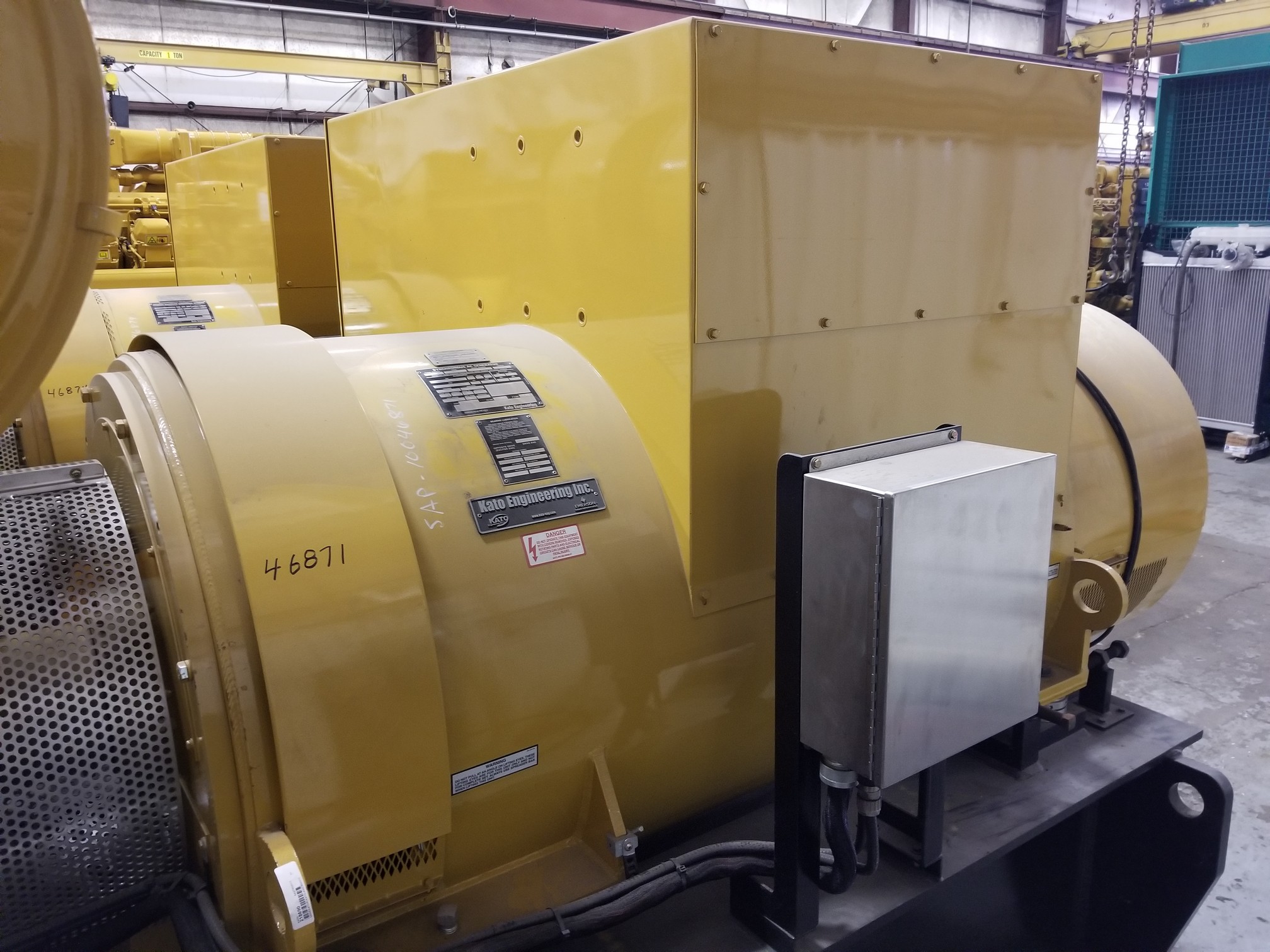 atmosphere I doubt it Abandoned Kato 6P6.6-3200HR Generator End | Industrial Engines and Generators | React  Power Solutions