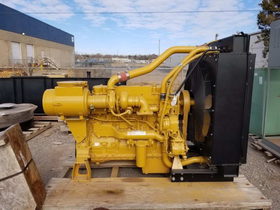 Rebuilt CAT C15 Industrial Power Unit ‣ React Power Solutions