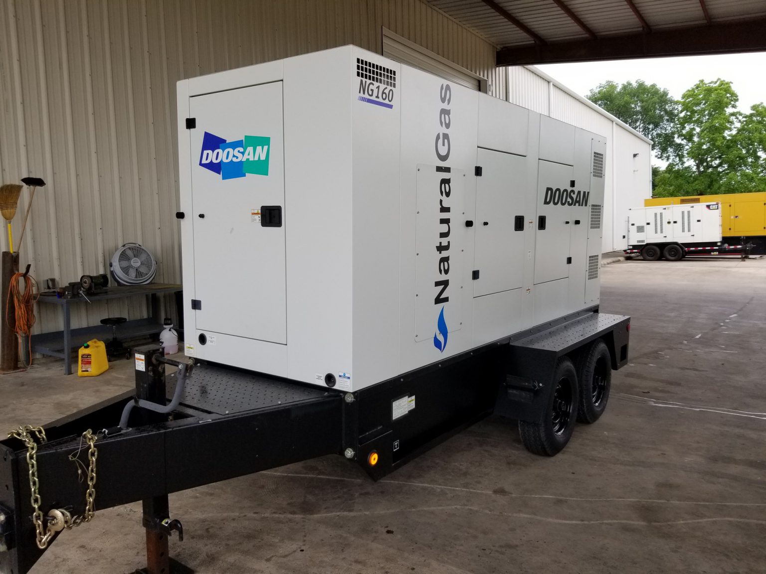New Doosan NG160 Generator Set ‣ React Power Solutions
