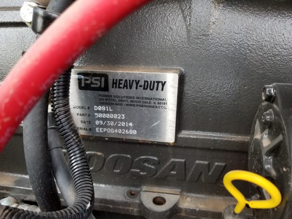 New Doosan NG Generator Set x