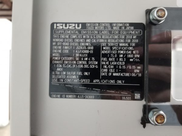 New HIPOWER HRIW  Generator Set x