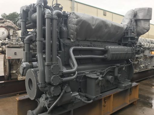 Rebuilt CAT G3606 Gas Compression Engine - React Power Solutions