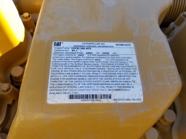 Surplus CAT C  Generator Set x