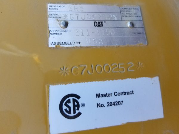 Surplus CAT C  Generator Set x