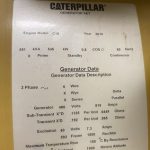 Surplus CAT C KW Prime Generator x