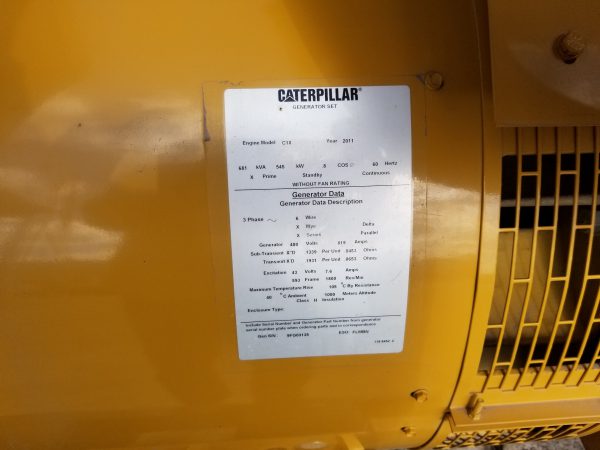 Surplus CAT C Generator Set   Flex Emissions x