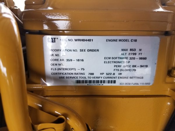 Surplus CAT C Industrial Engine x