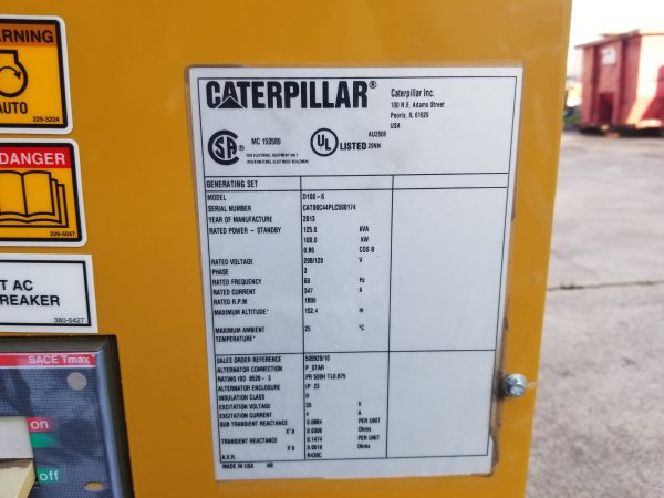 Surplus CAT D  Generator Set x