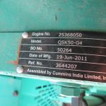 Surplus Cummins QSK G Power Module   V x