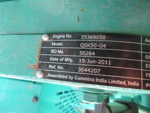 Surplus Cummins QSK G Power Module   V x