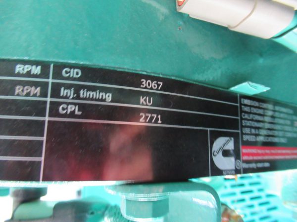 Surplus Cummins QSK G Power Module   V x