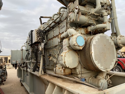 USED CAT G KW Natural Gas Generator