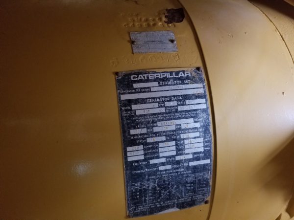 Used CAT  DIT Generator Set x