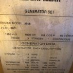 Used CAT B Generator Set x