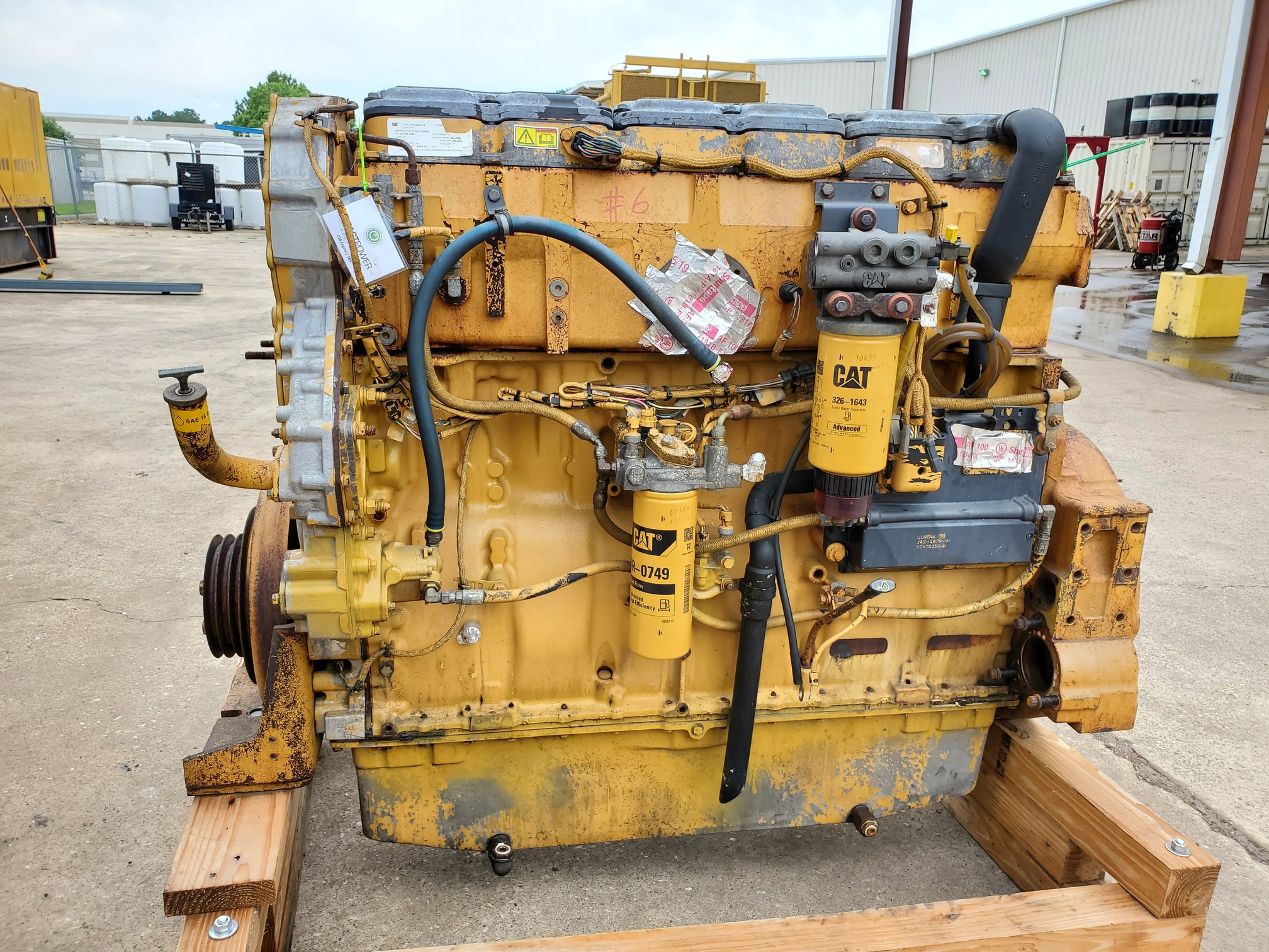 Cat c18 двигатель