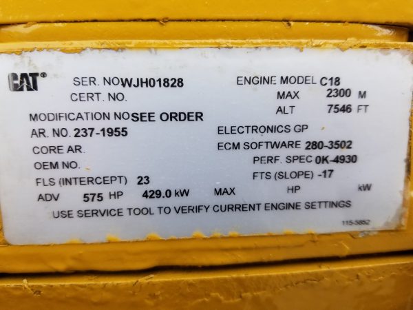 Used CAT C Industrial Engine x