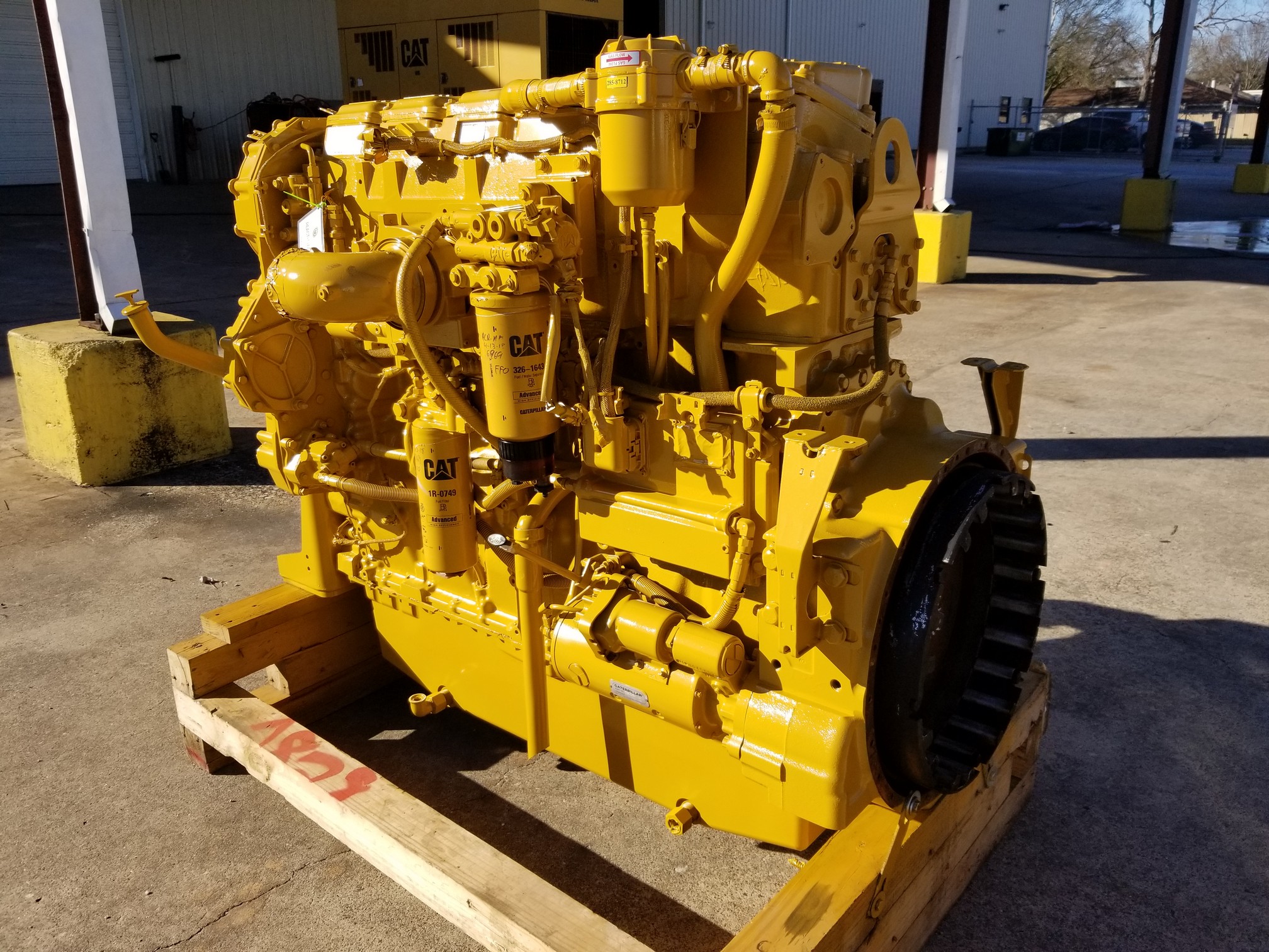 Used CAT C18 Industrial Engine