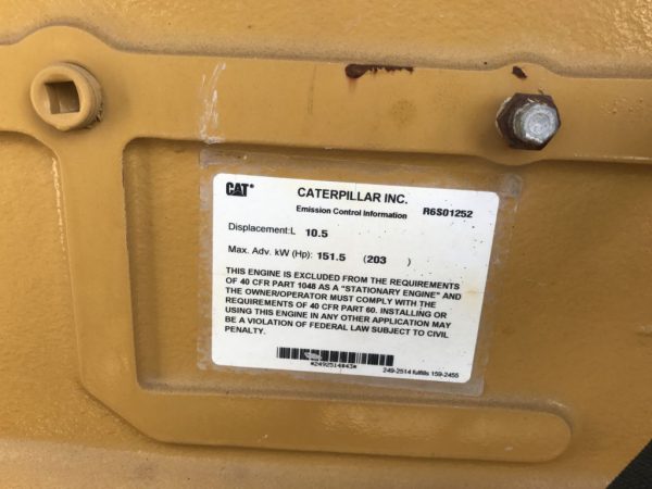 Used CAT GB TA Gas Generator Set x