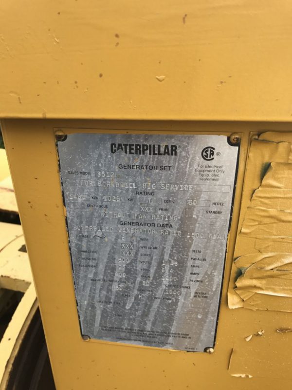 Used CAT SR  Frame Generator End x