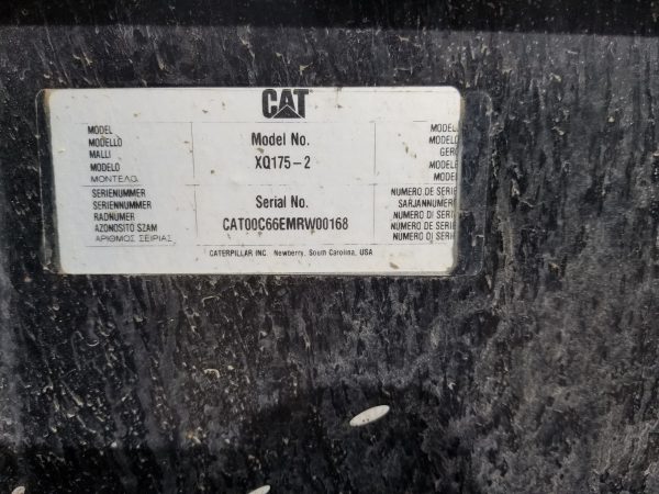 Used CAT XQ Generator Set x