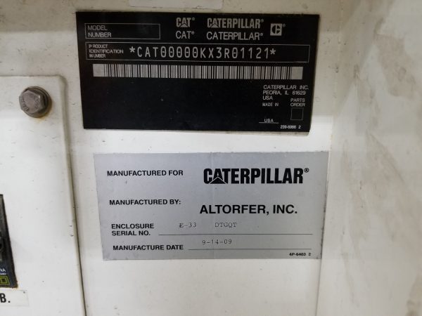 Used CAT XQ Generator Set x