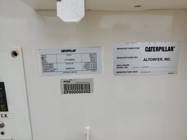 Used CAT XQ Generator Set x