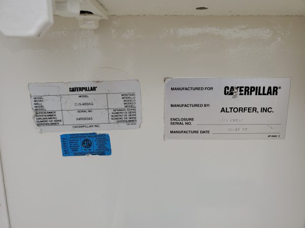 Used CAT XQ Generator Set x