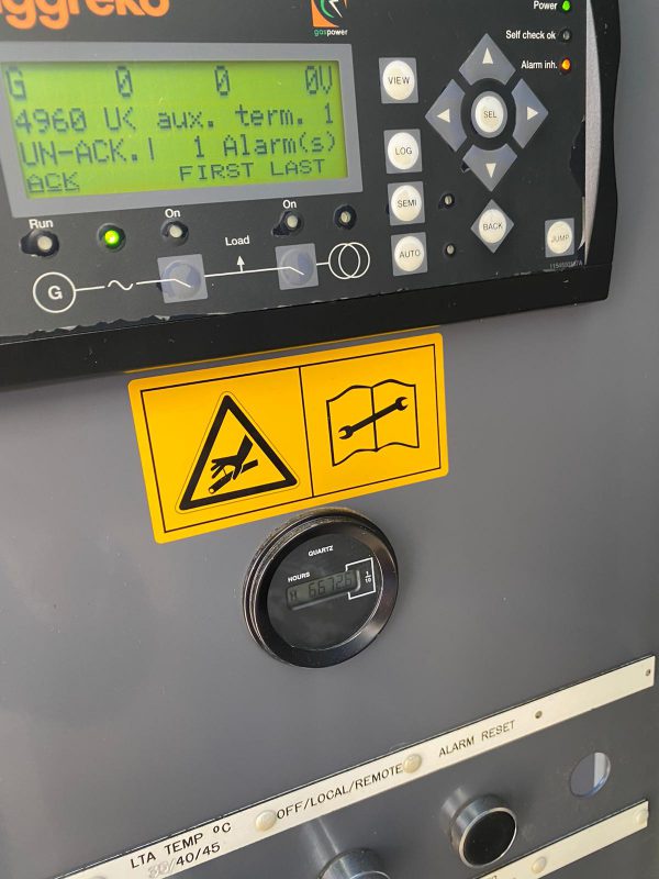 Used Cummins QSK G Gas Generator Set x