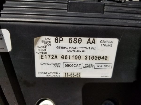 Used Generac kW Generator Set x