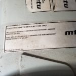 Used MTU DS Generator Set x