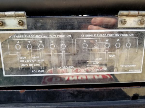 Used Multiquip DCA Generator Set x