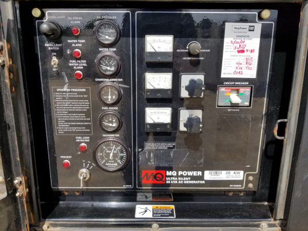 Used Multiquip DCA Generator Set x