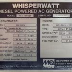 Used Multiquip DCA Generator Set x