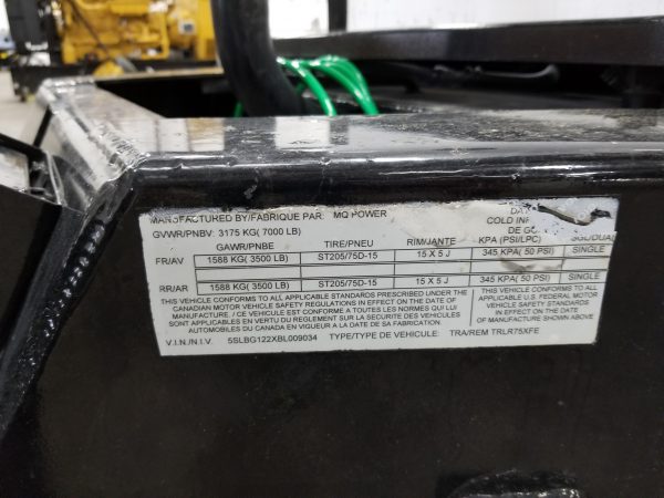 Used Multiquip DCA Generator Set x