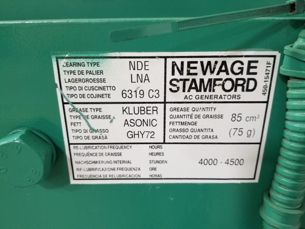 Used Stamford kW V Generator End x