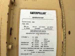 Used CAT SR4B 445 Frame Generator Ends