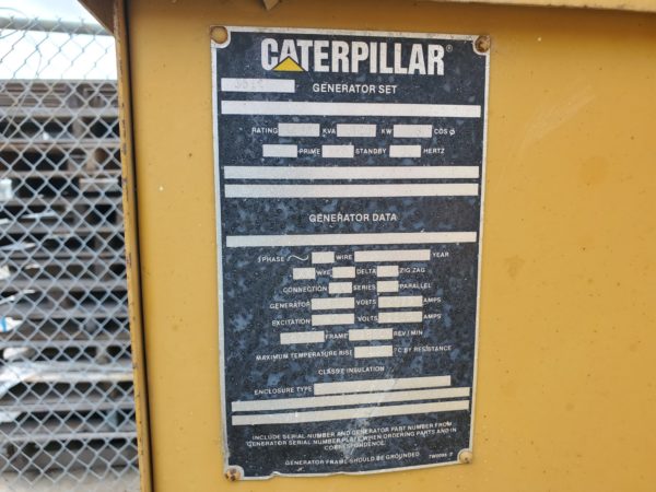 CAT  Generator Set  x