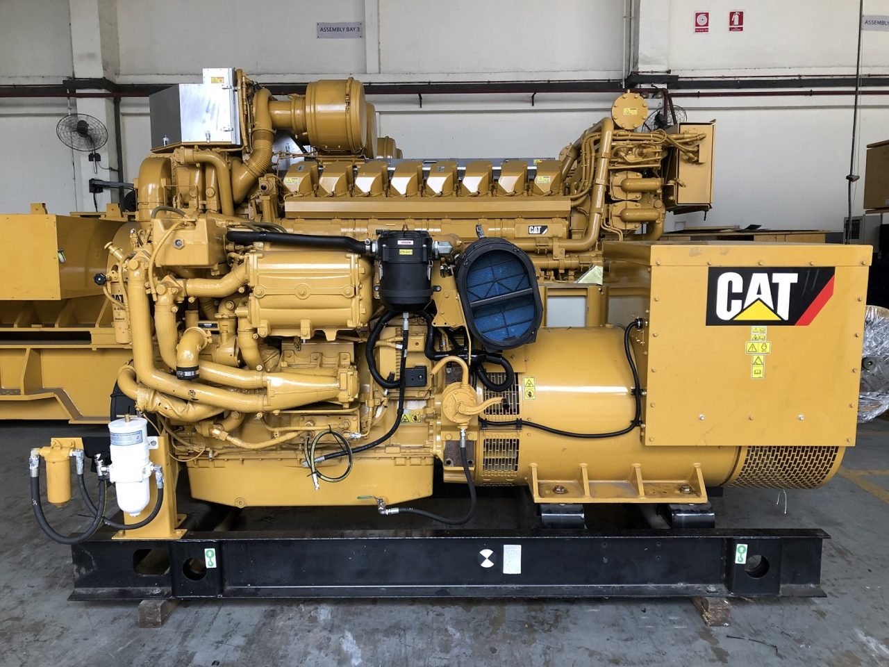 CAT C18 Marine Generator Set React Power Solutions