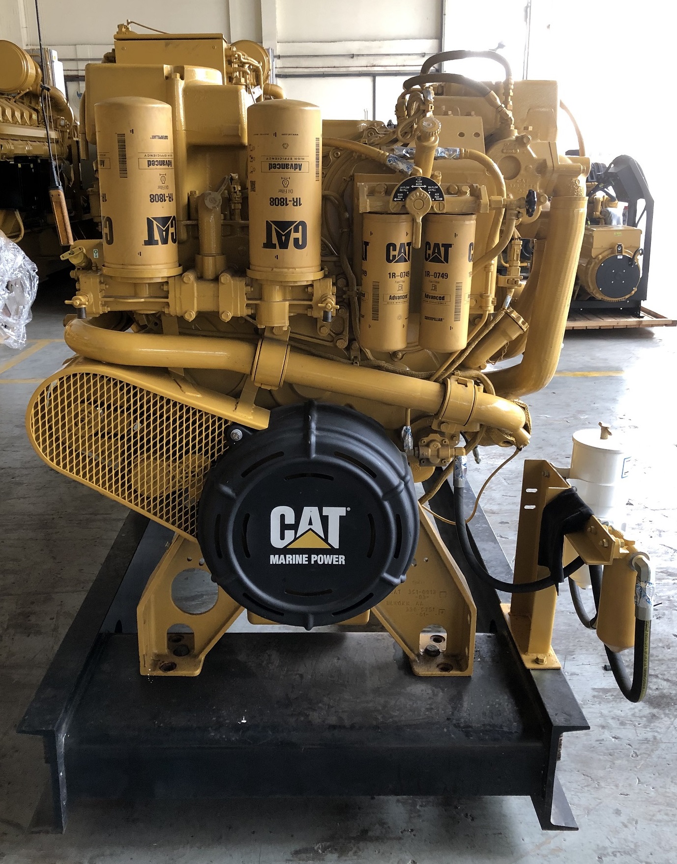CAT C18 Marine Generator Set React Power Solutions