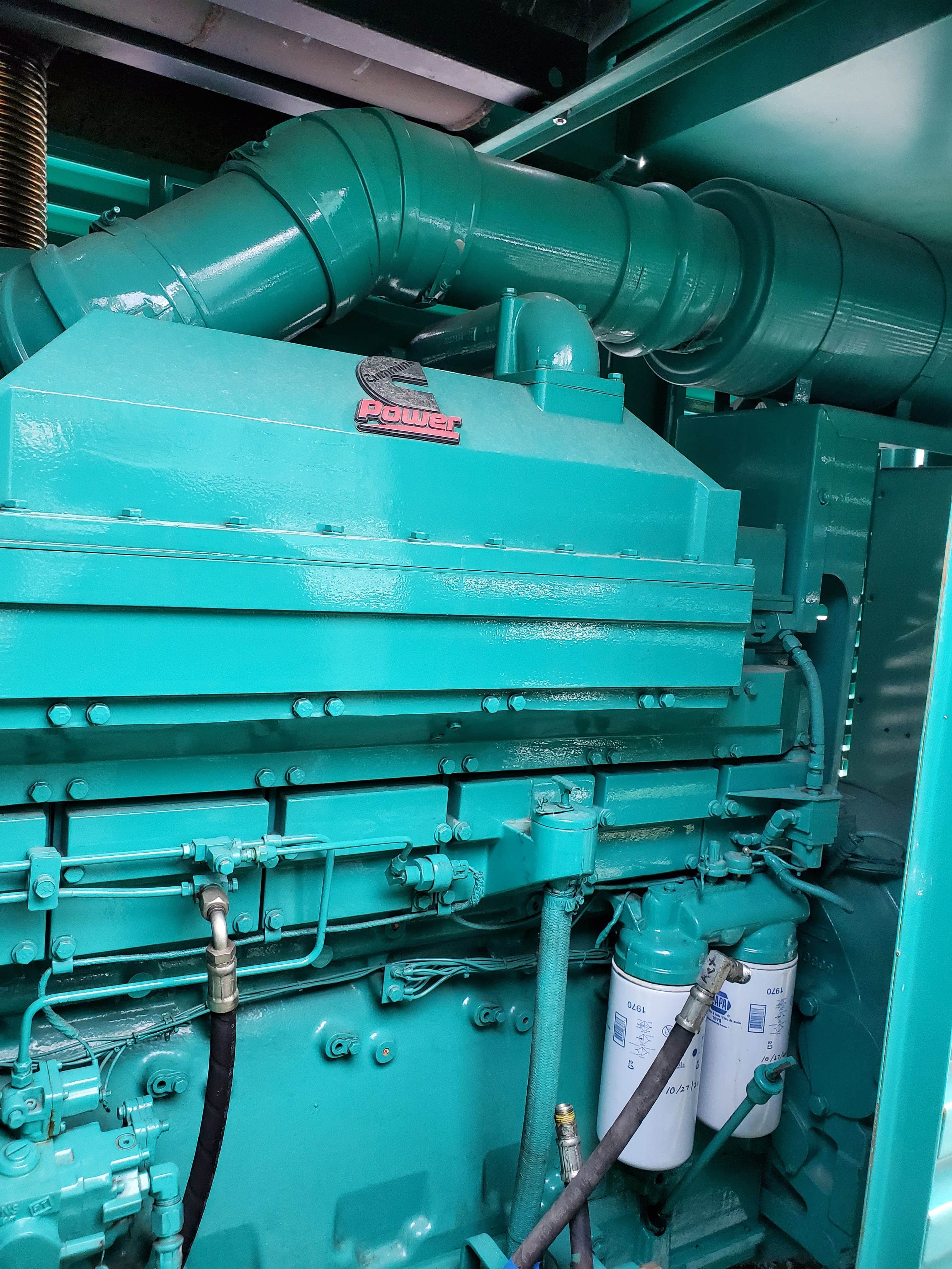 Cummins KTA19 Generator Set (12) React Power Solutions