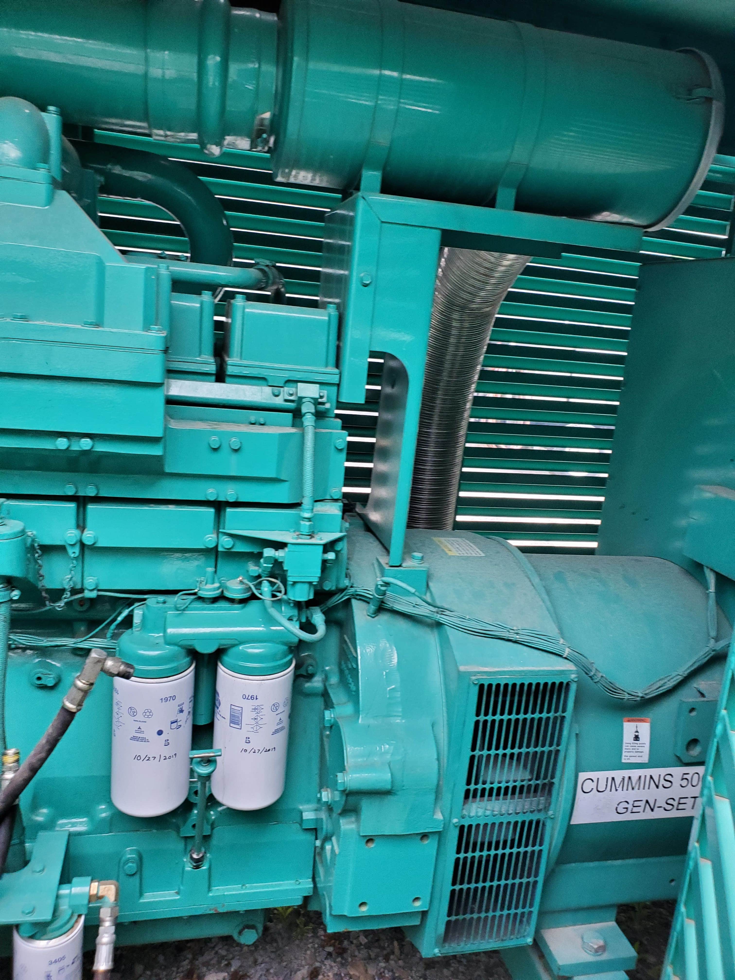 Cummins KTA19 Generator Set (5) React Power Solutions