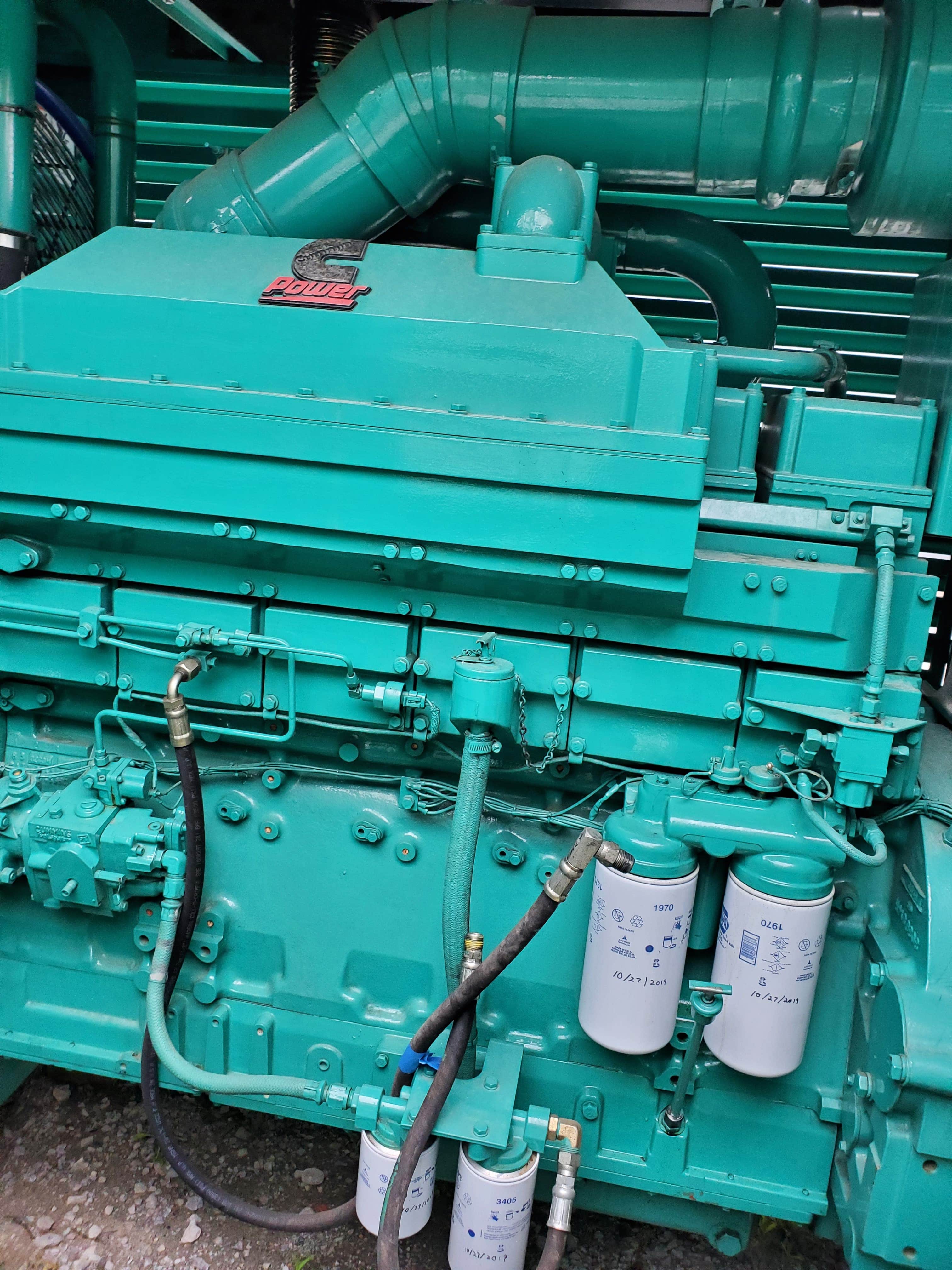 Cummins KTA19 Generator Set (8) React Power Solutions